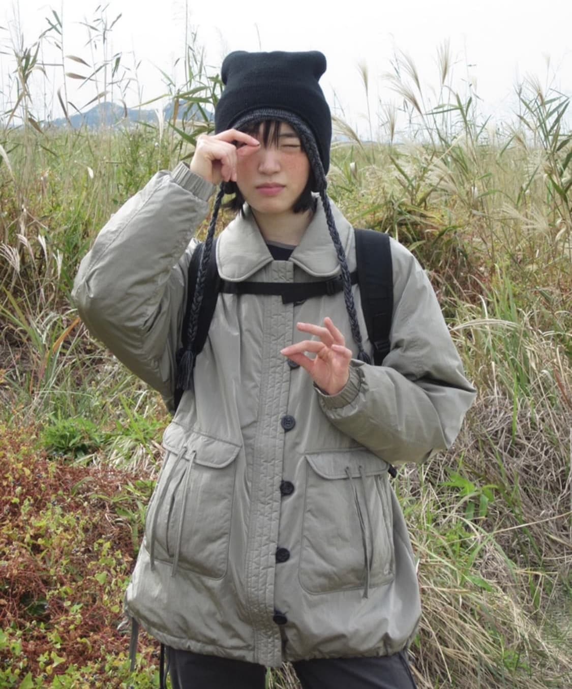 suu 봄버자켓 베이지 코이세이오 봄버자켓 상품이미지1