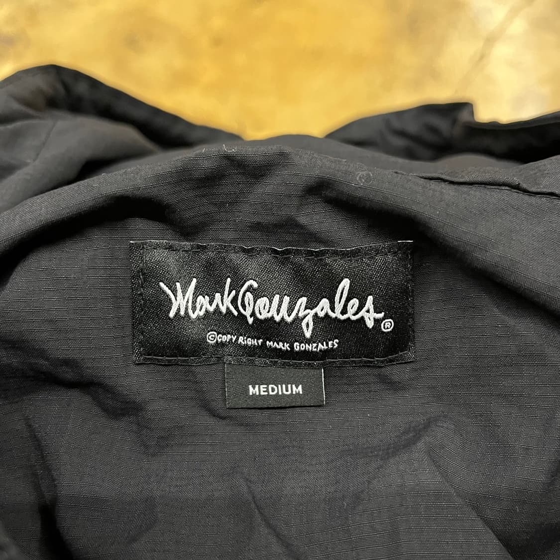 [정품/M] 마크곤잘레스 바람막이 아노락 블랙 b14 상품이미지7