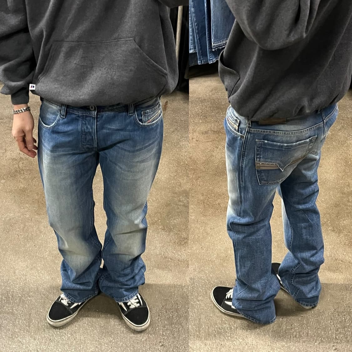 디젤 자티니 데님 부츠컷 (34“) 상품이미지1