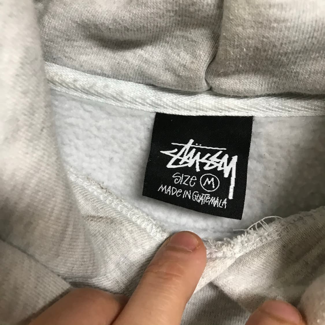 스투시 빅로고 일제 후드티 상품이미지4