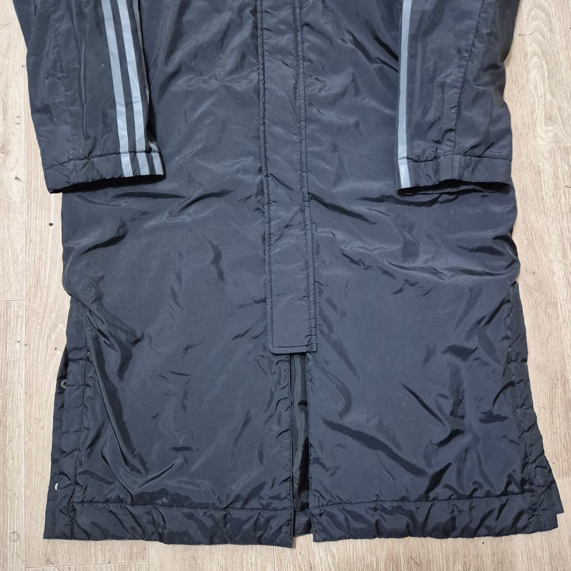 아디다스 남성 빅로고 후드 경량 롱패딩 상품이미지3