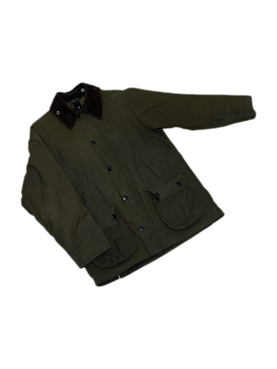 바버 클래식 타탄 올리브 비데일 왁스 자켓 상품이미지2