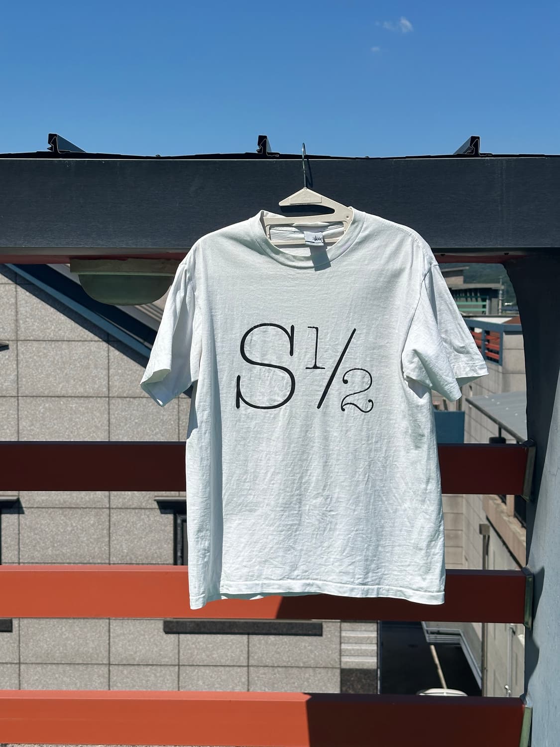 90s Stussy x Finesse S 1/2 t shirt 상품이미지1