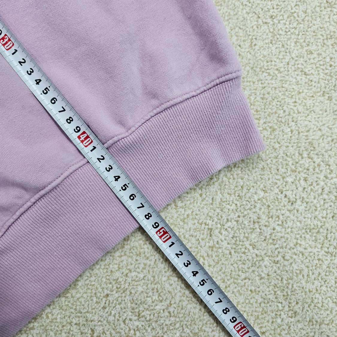 [1] 키르시 KIRSH 여성 체리 크롭 퍼플 맨투맨 1027JM2 상품이미지7