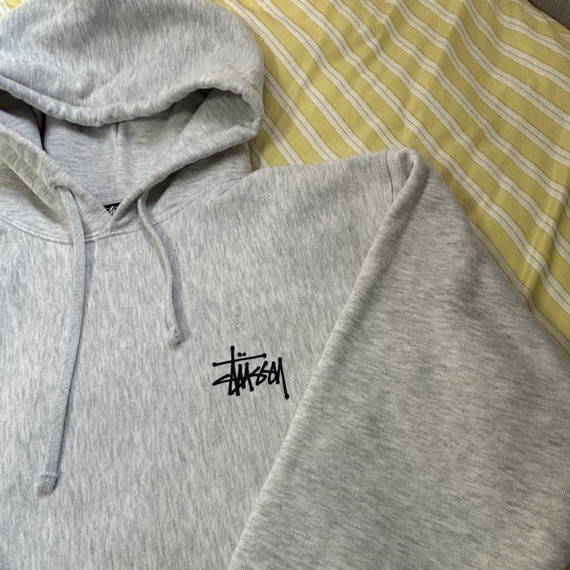 스투시 베이직 후드 애쉬 헤더 2023 (S) 상품이미지1