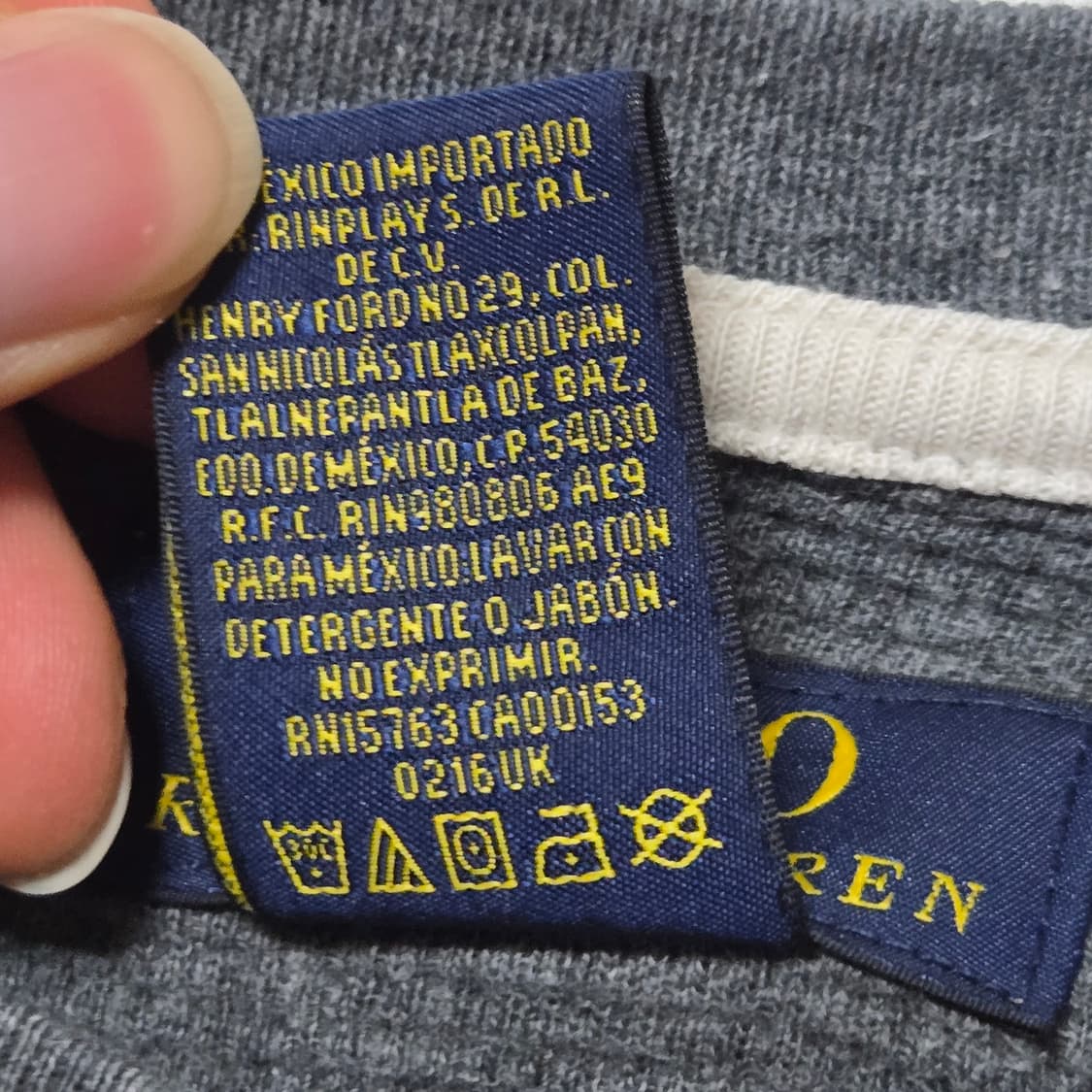 폴로랄프로렌 그레이 와플니트 / 남성 니트 / 남자 니트  상품이미지4