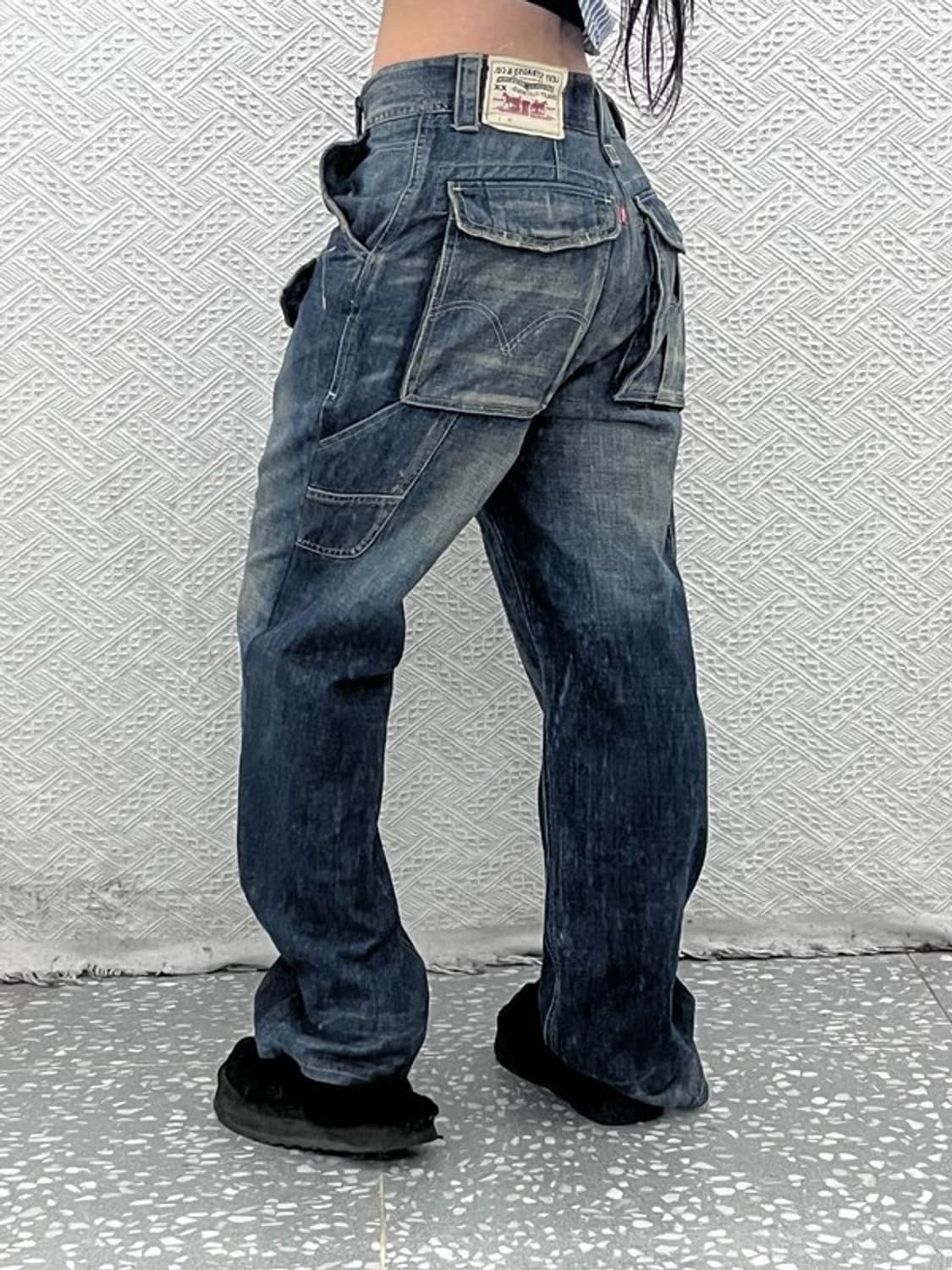 리바이스 올드스쿨 키치 카고 데님팬츠 31인치 C06956 상품이미지1