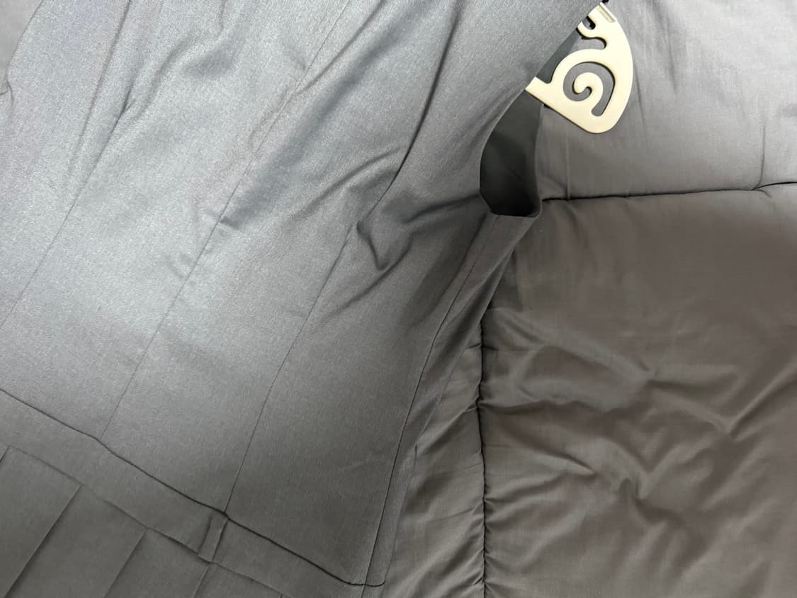 미세키서울 플리츠 원피스 차콜 2사이즈 상품이미지6