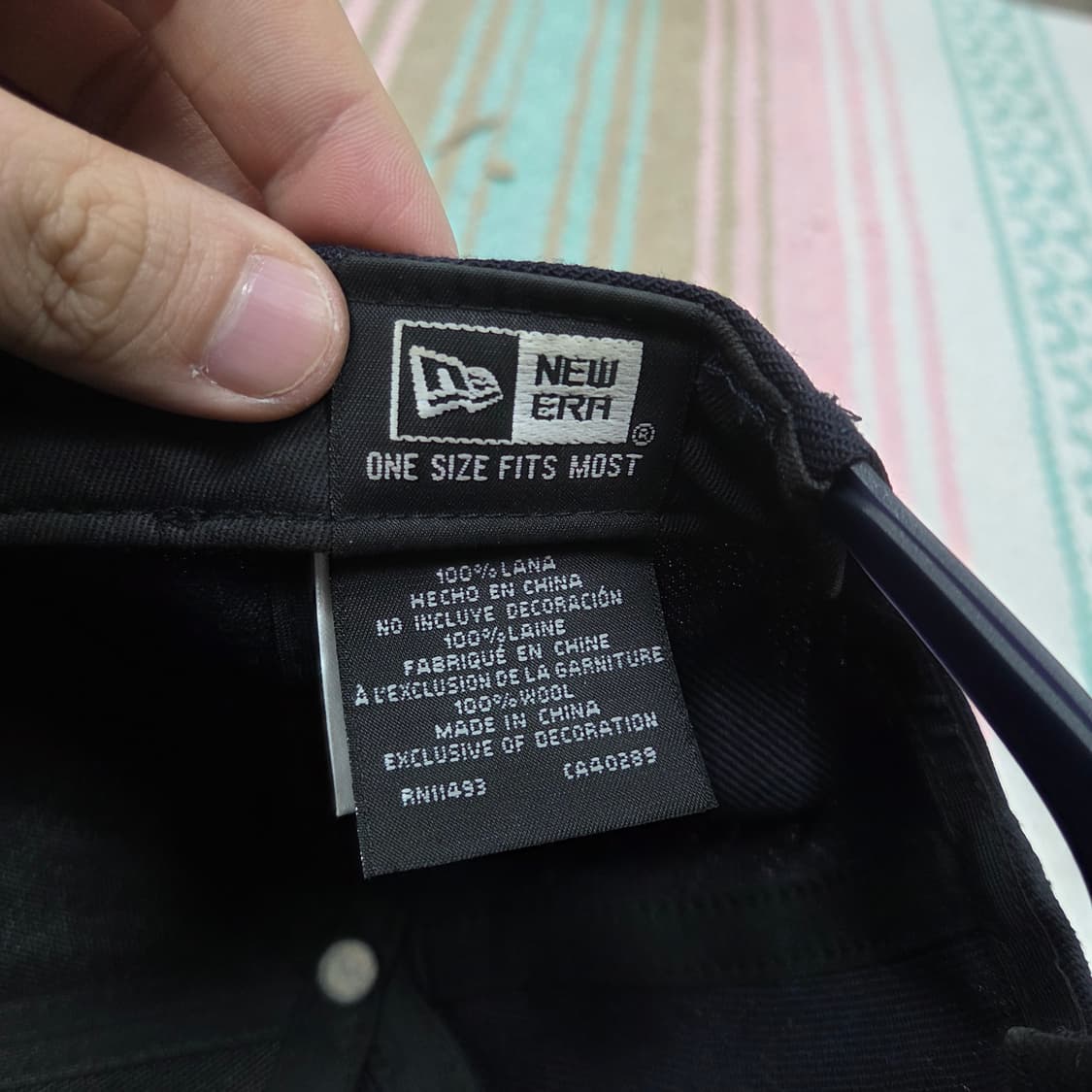 헬무트랭 뉴에라 볼캡 네이비 상품이미지4