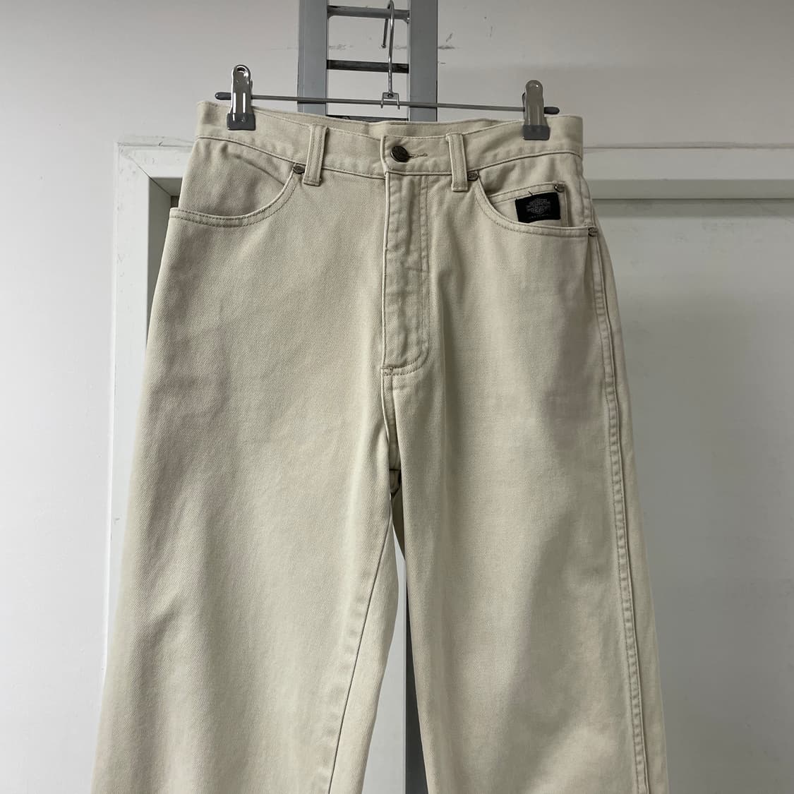 할리데이비슨 아이보리 데님 팬츠 28/32 상품이미지2