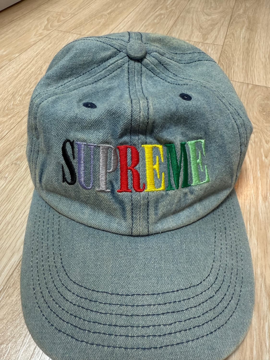 Supreme 데님 캡 상품이미지2