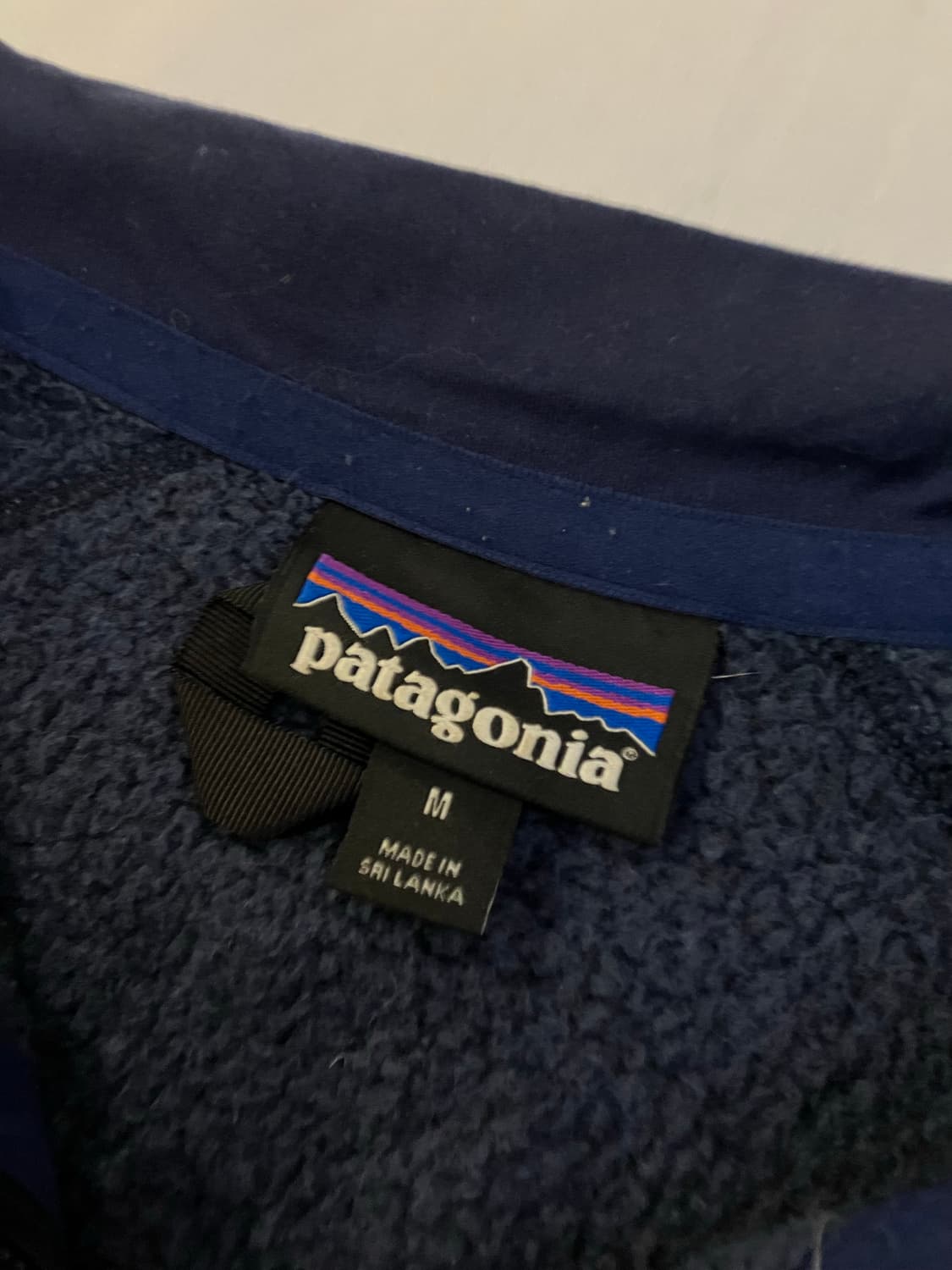 파타고니아 USA 빈티지 자수 베터 스웨터 플리스 네이비 상품이미지4