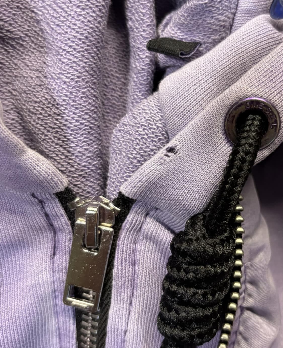 [Diesel] violet hoodie bomber 상품이미지3