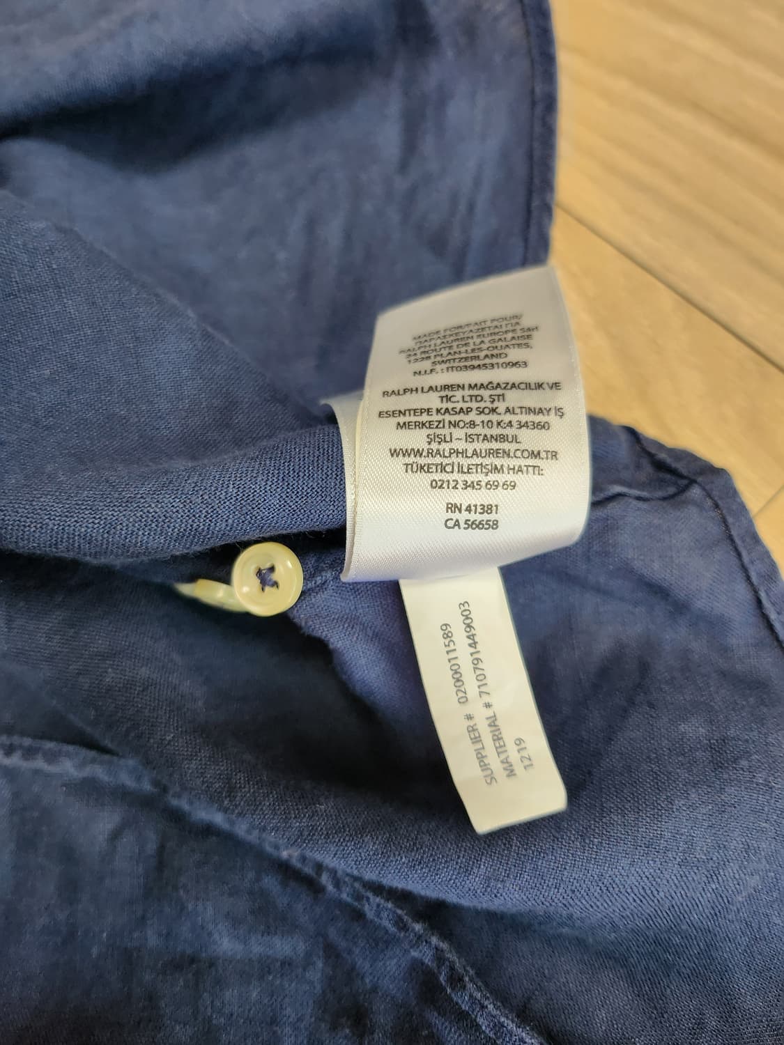 폴로랄프로렌 린넨셔츠 (L 상품이미지8