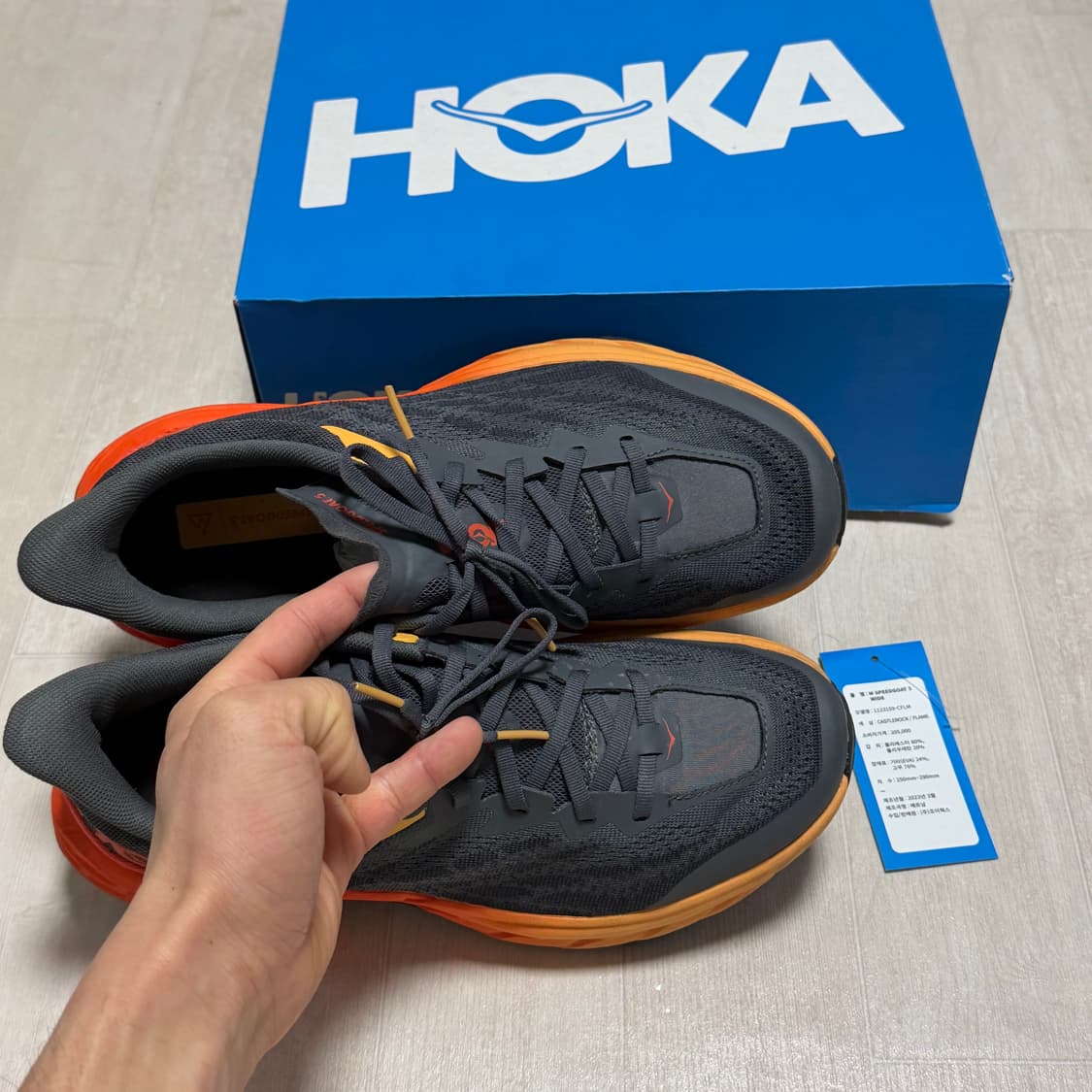 (275) 호카 Hoka 스피드고트5 와이드 캐슬락 플레임 상품이미지6