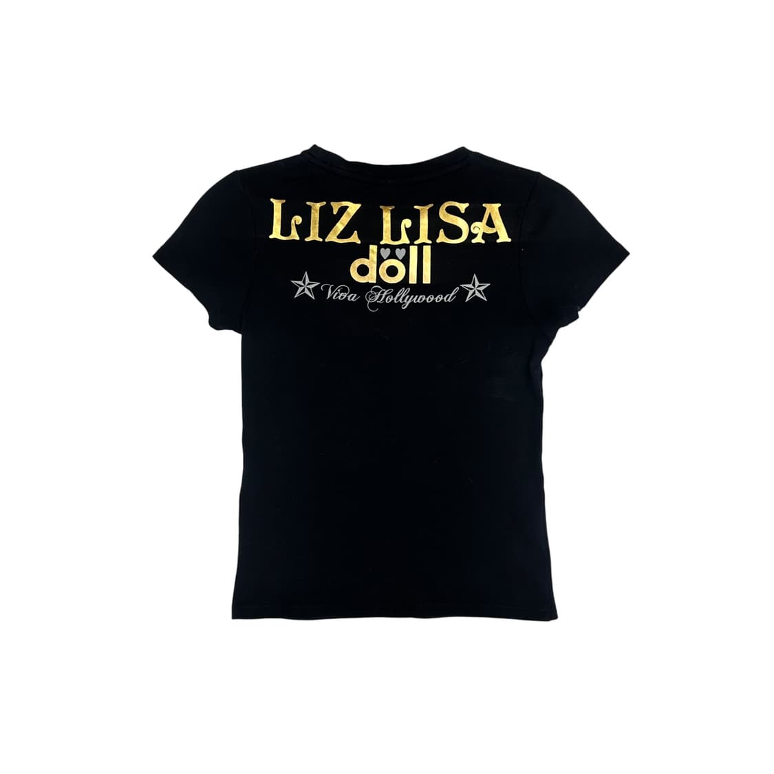 Liz Lisa, Gold Girl Printing Black T-Shi 상품이미지3