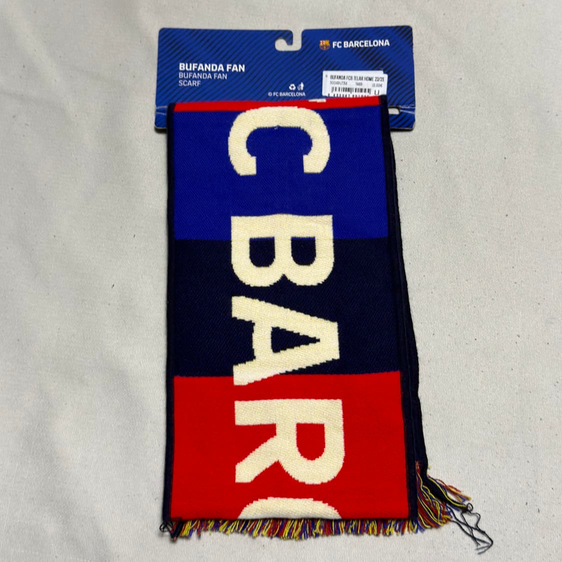 OS 새상품 FC 바르셀로나 머플러 상품이미지4