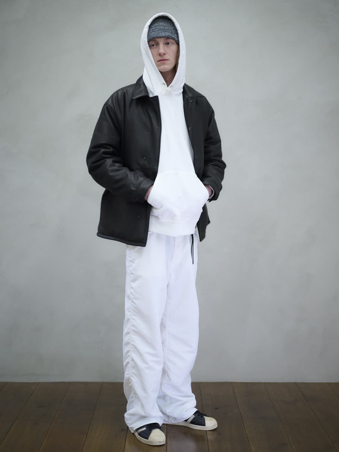 언유즈드 25aw 후드 화이트 4 상품이미지2