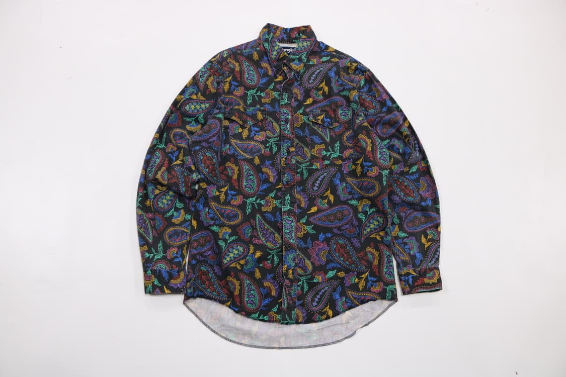 wrangler 랭글러 페이즐리 셔츠 상품이미지2