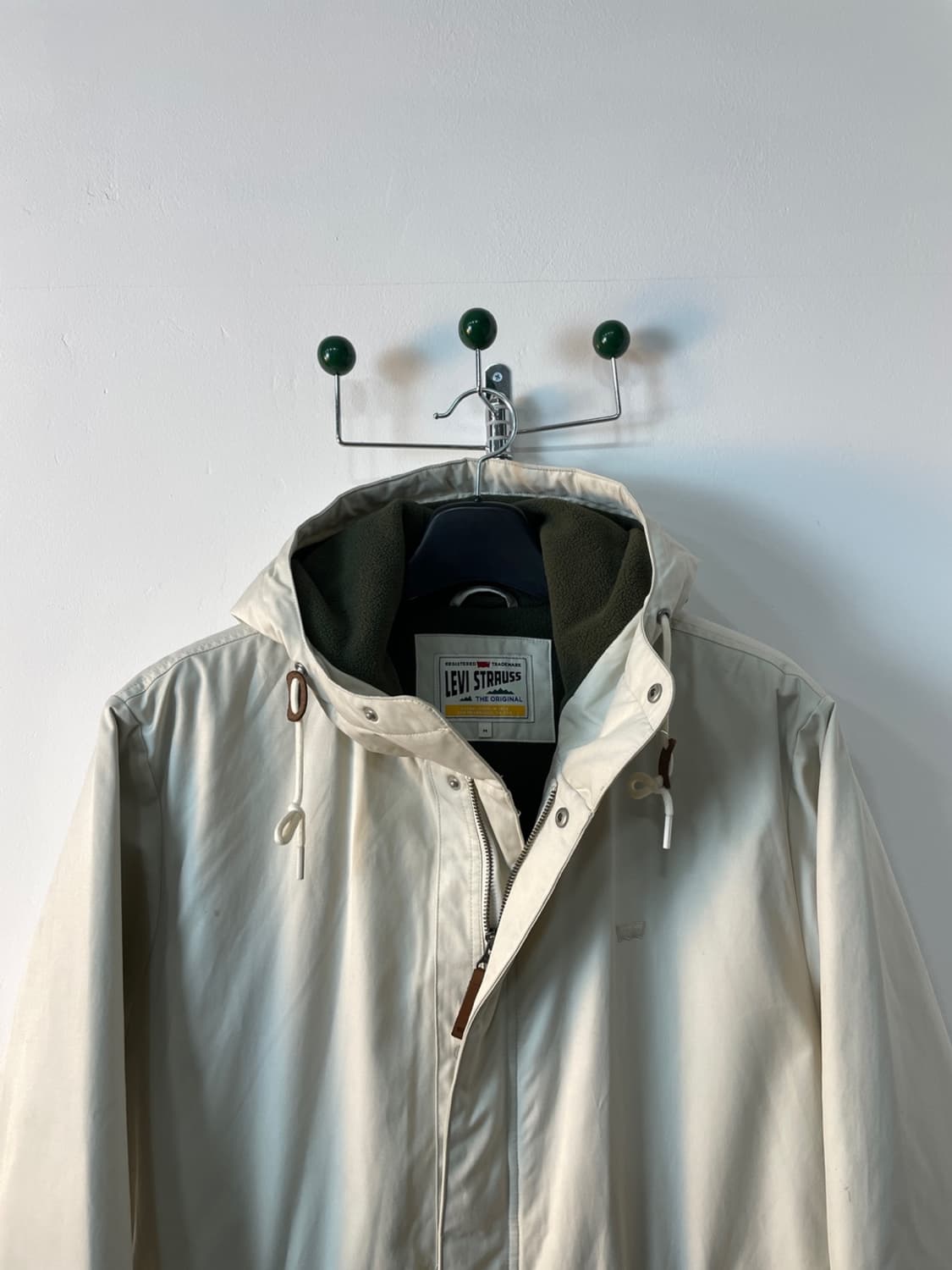 리바이스 화이트 파카  상품이미지3