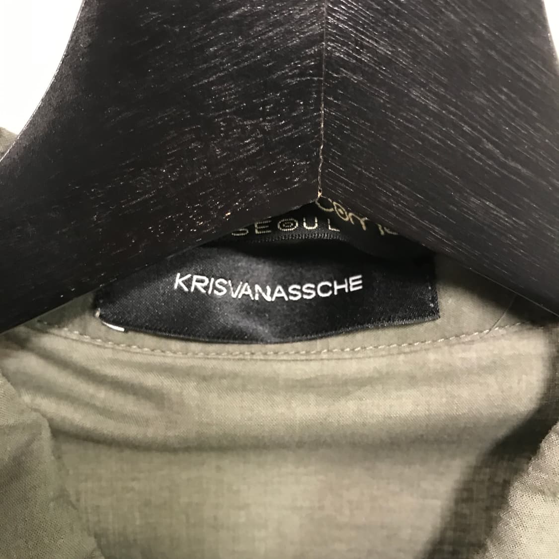 크리스반아쉐 카키 셔츠 48 상품이미지4