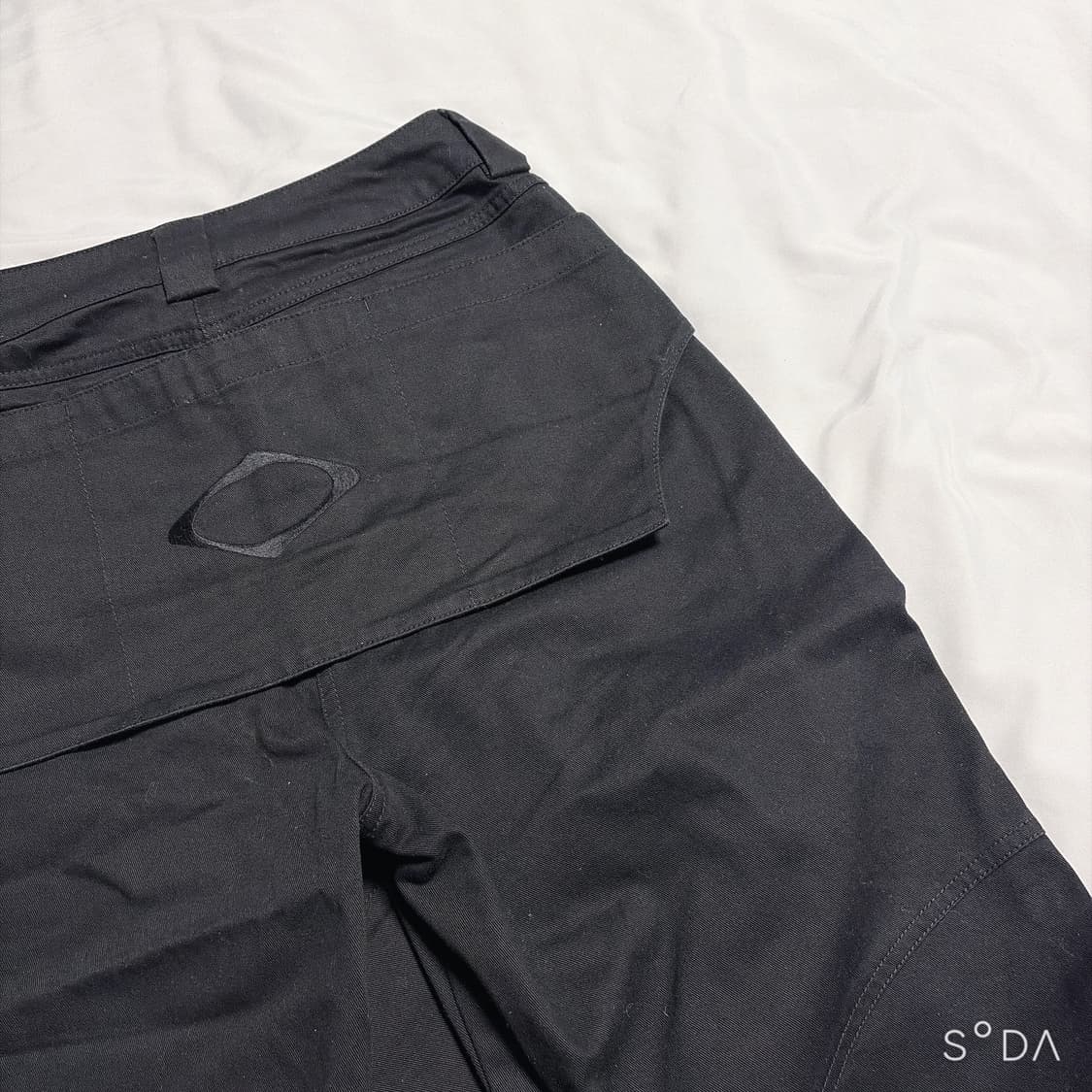 미스치프 에이프런 포켓 워크 팬츠 블랙 S 상품이미지3