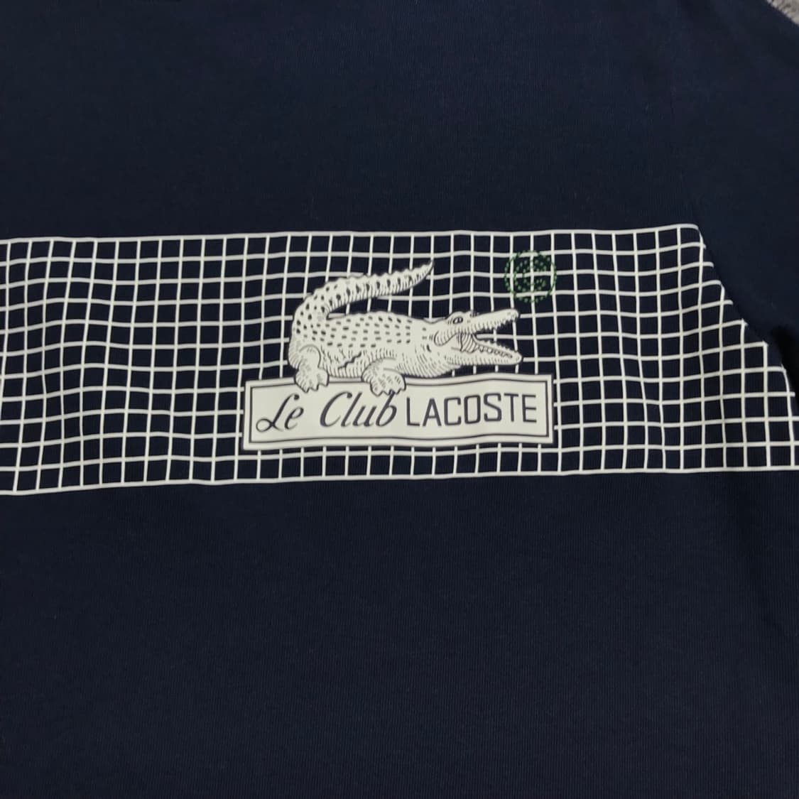 [[M, A급] 라코스테(LACOSTE) 네트 프린트 반팔티@555   상품이미지3