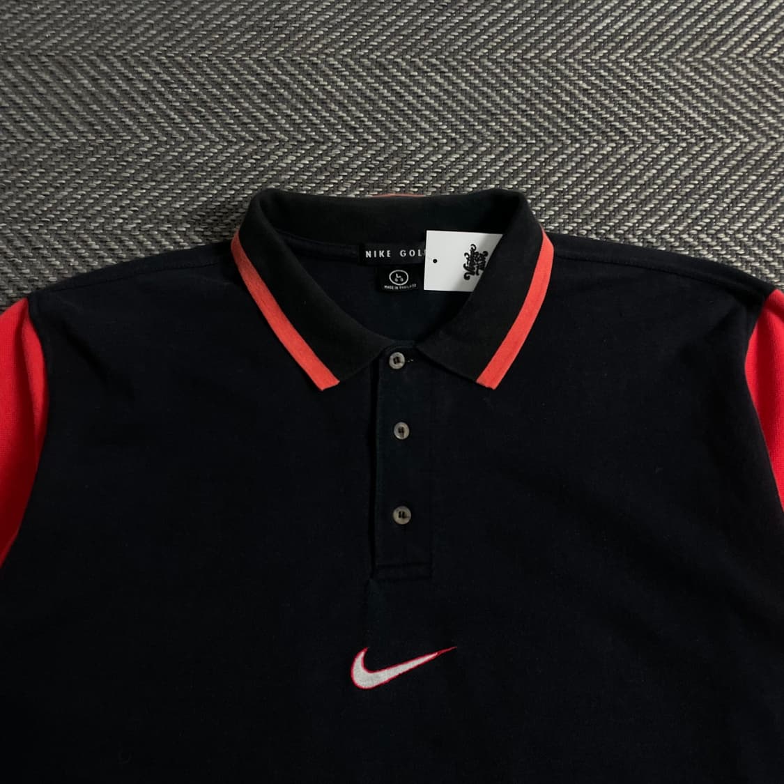 00s 나이키 센터 스우시 박시핏 카라 티셔츠o 3906 상품이미지5