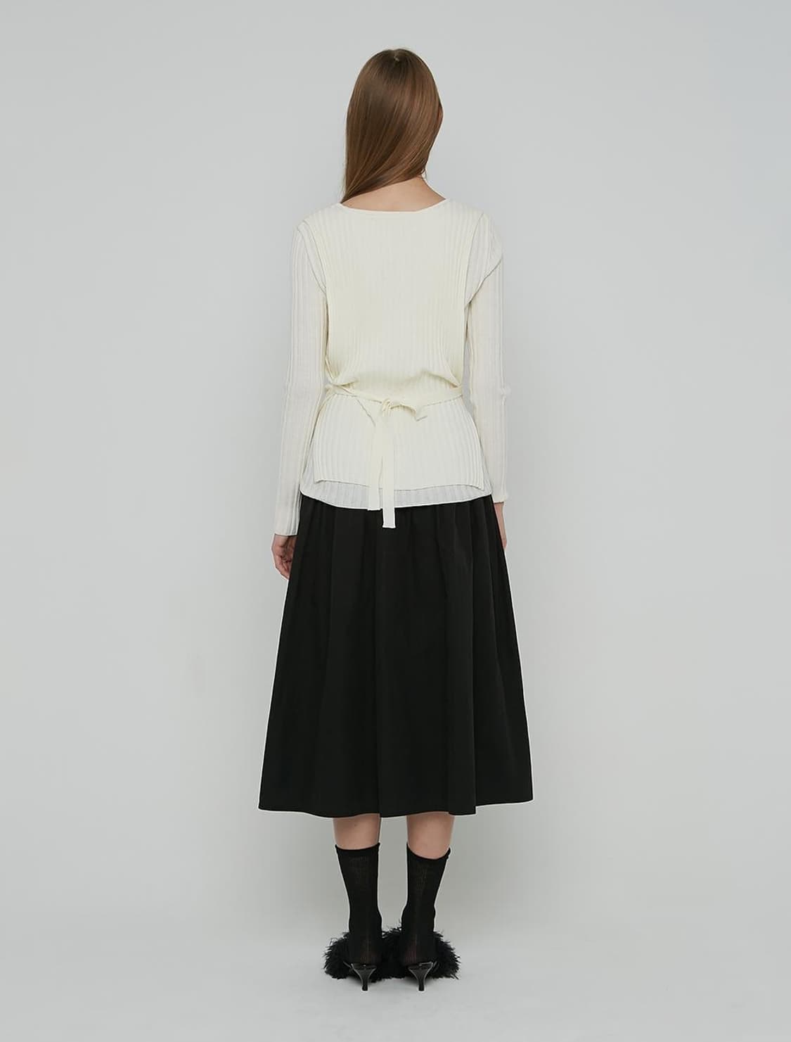 로우타이드 레이어드 니트 새상품 상품이미지2