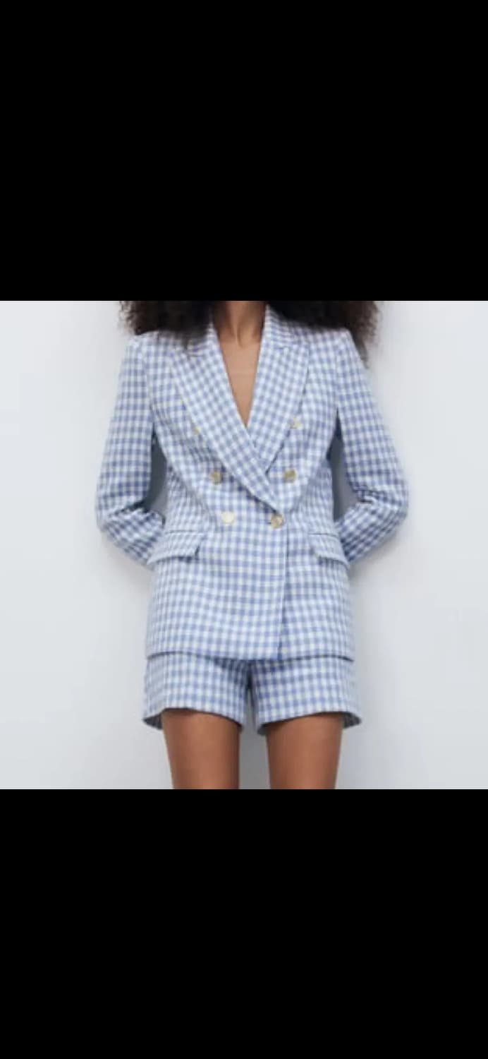 자라 트위드 정장 수트 셋업 세트 상품이미지3