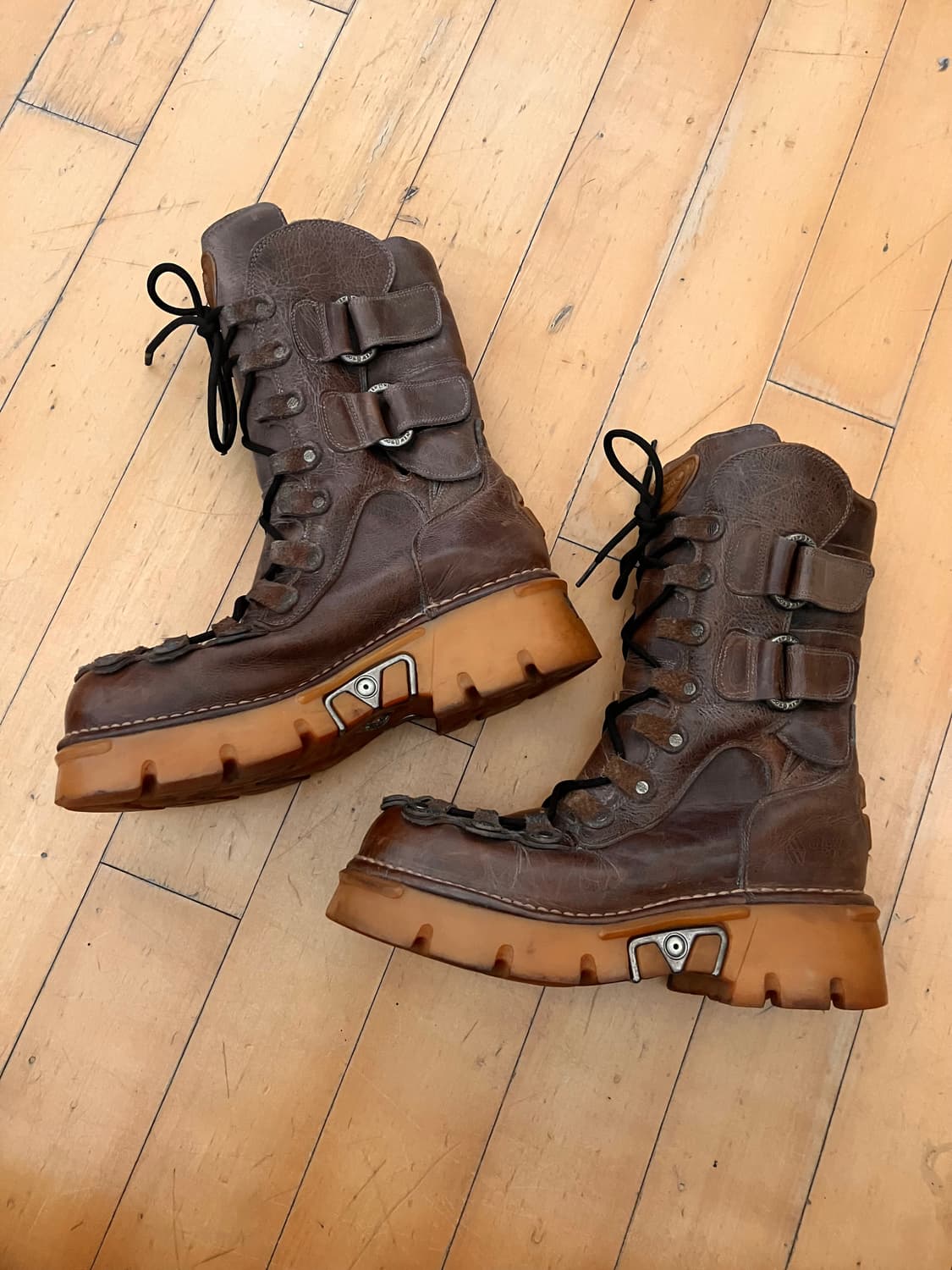 New rock 뉴락 90s 그런지 매머드 메탈 부츠 44 (280) 상품이미지8