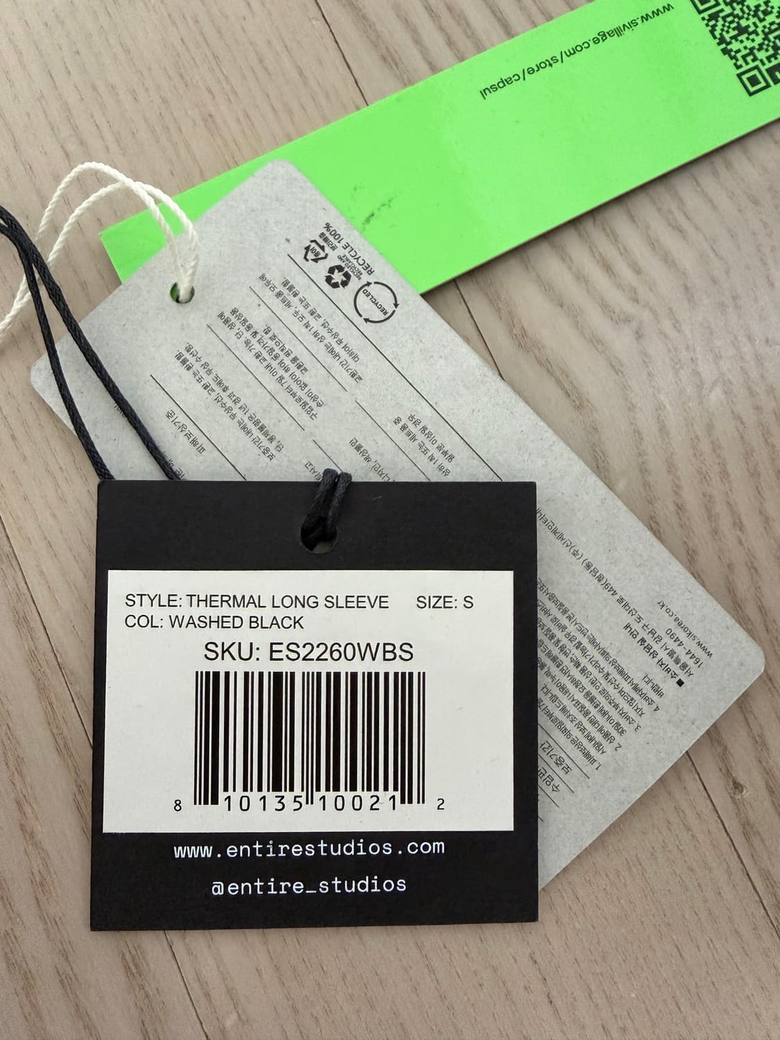 엔타이어스튜디오 써멀 롱슬리브 상품이미지3