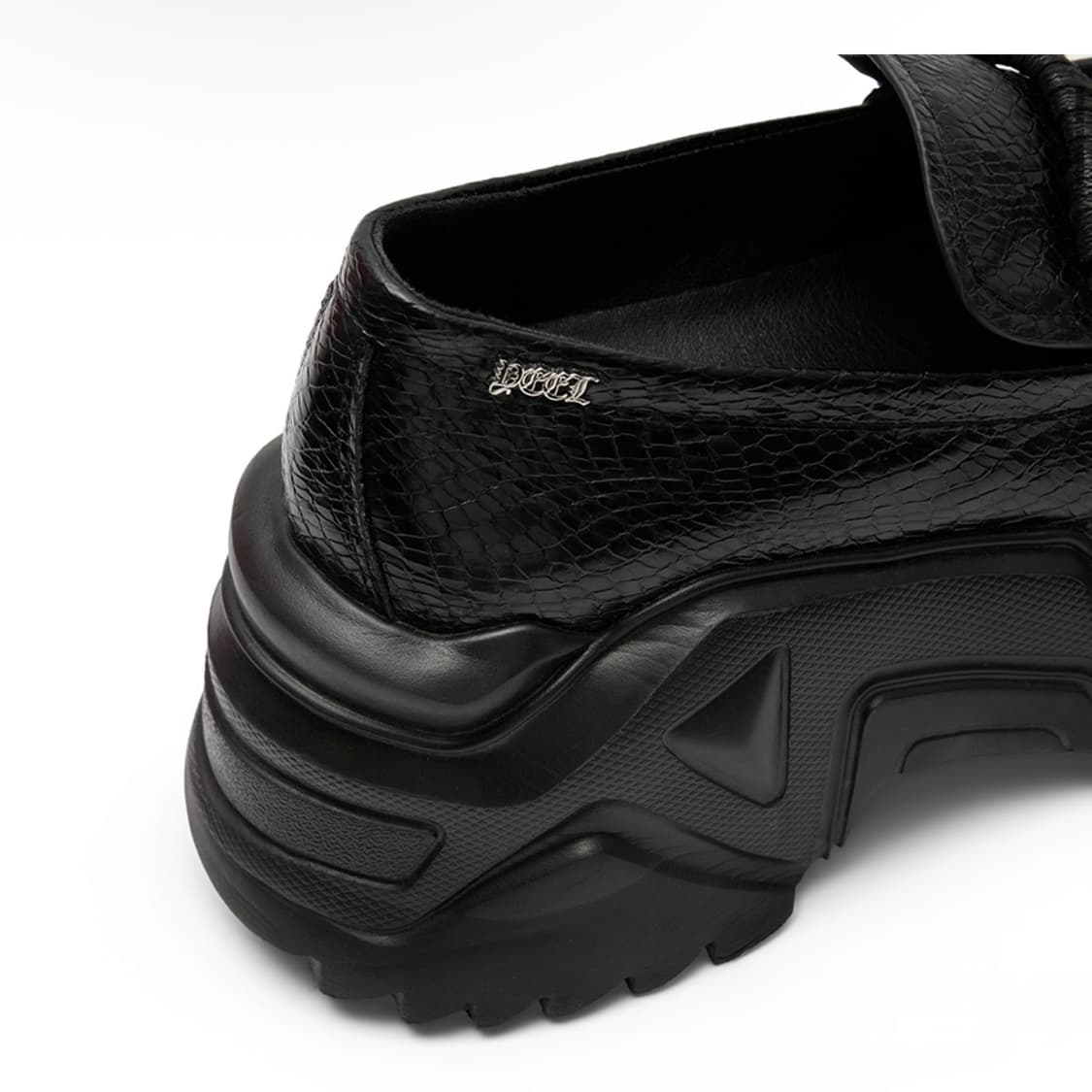 YEEL PLATFORM LOAFER BLACK (240) 상품이미지6