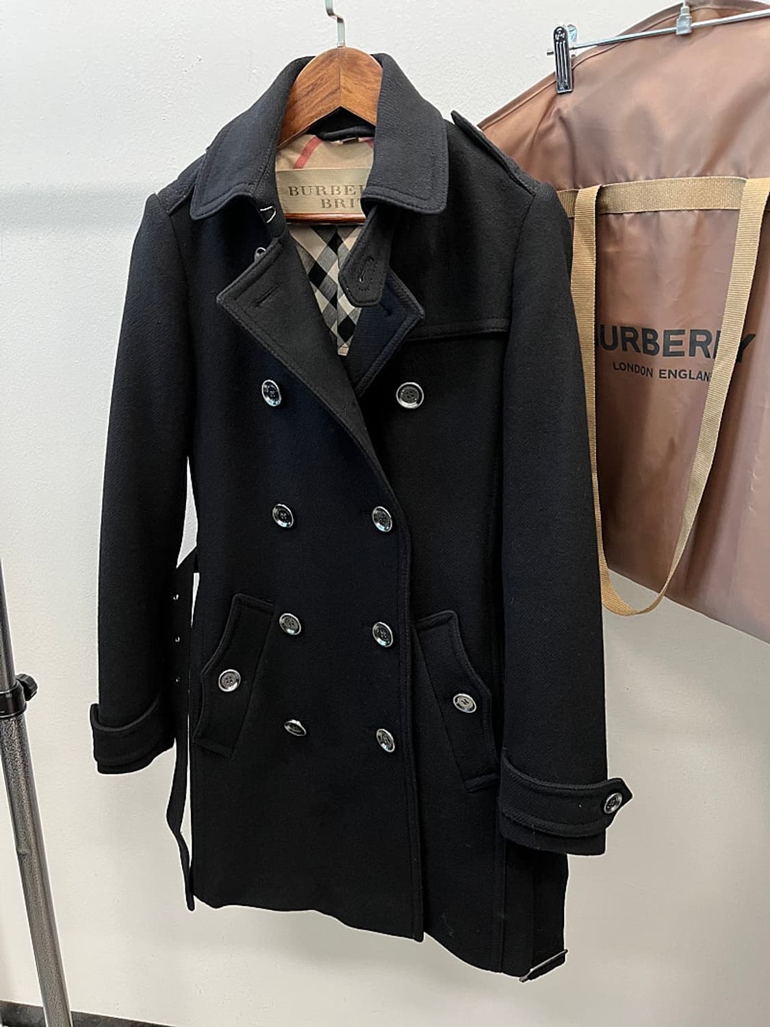 여) 버버리 브릿 캐시미어 코트 상품이미지4