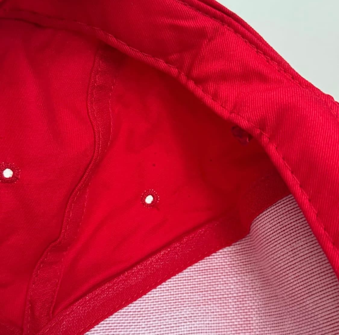 USA A&B TRUCKING INC 레드 빈티지 트러커캡 상품이미지6