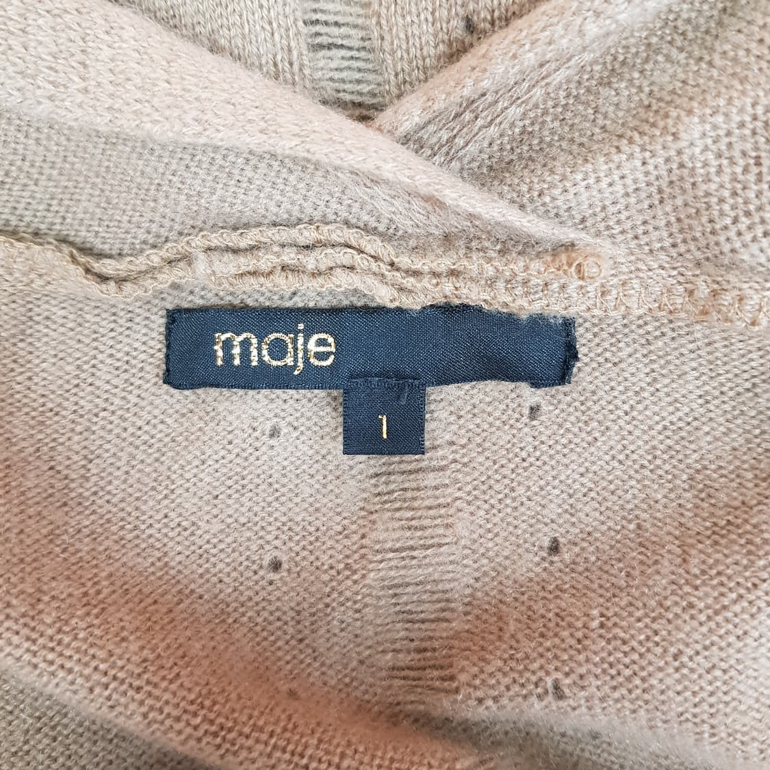 maje 마쥬 숄카라 캐시미어 롱 가디건 1사이즈 상품이미지5