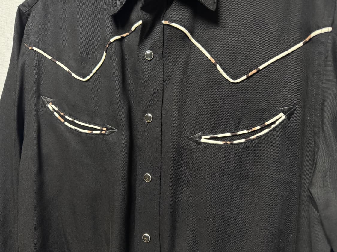 와코마리아 웨스턴셔츠 S 상품이미지3