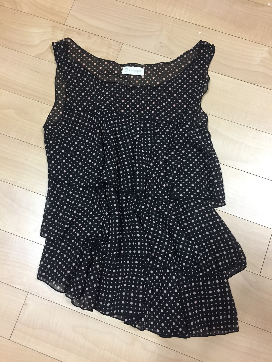 빈티지 프릴언발슬리브리스 상품이미지2