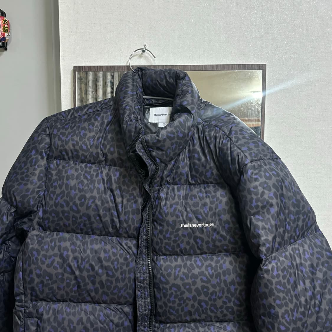 디스이즈네버댓 레오파드 패턴 패딩 S 상품이미지2