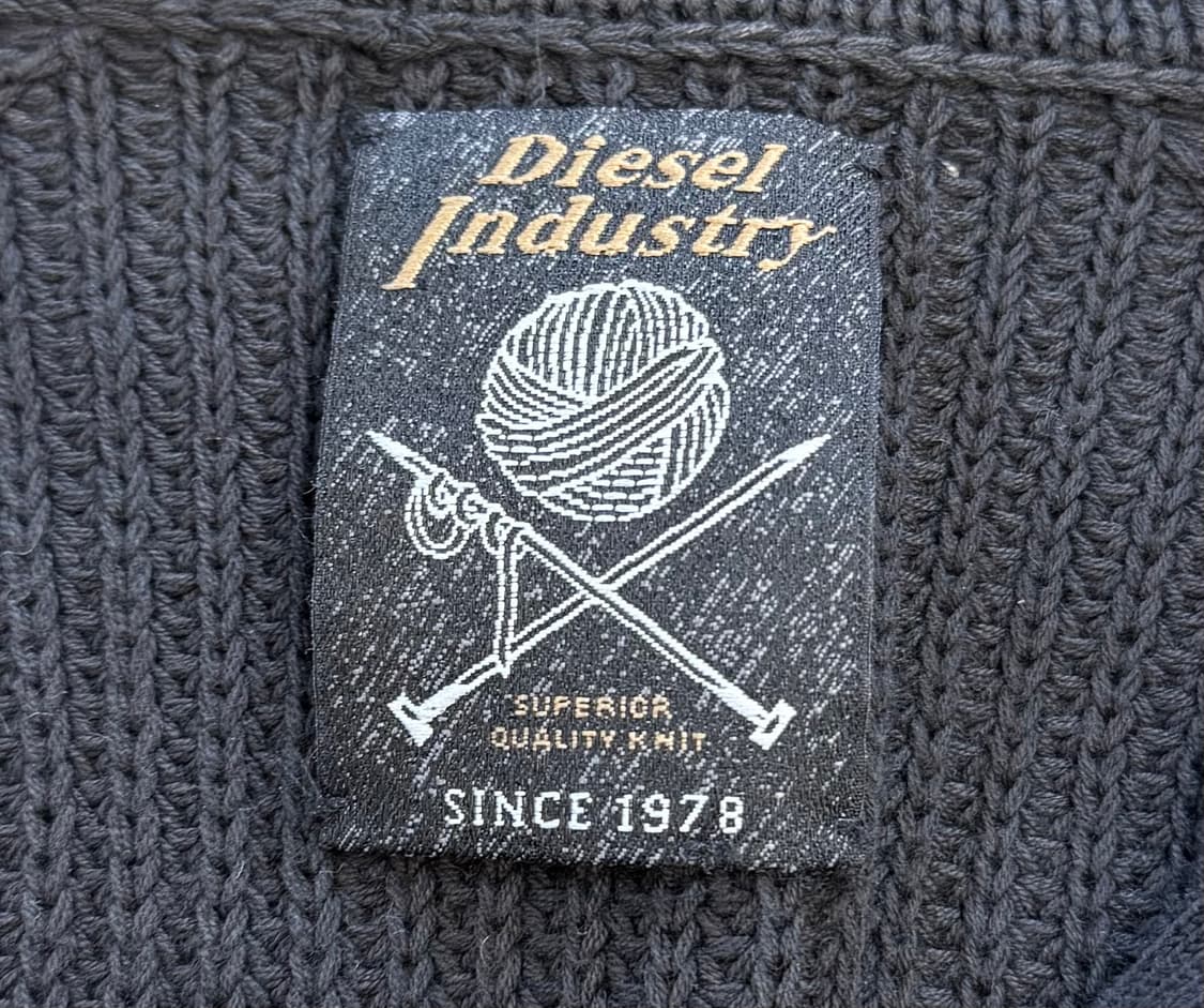 디젤 니트 집업 상품이미지6