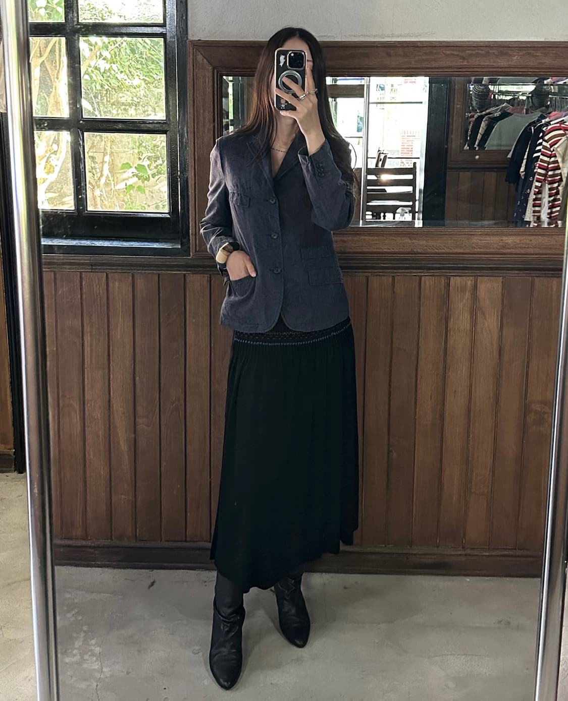 ENGINEERED GARMENTS jacquard blazer 상품이미지3