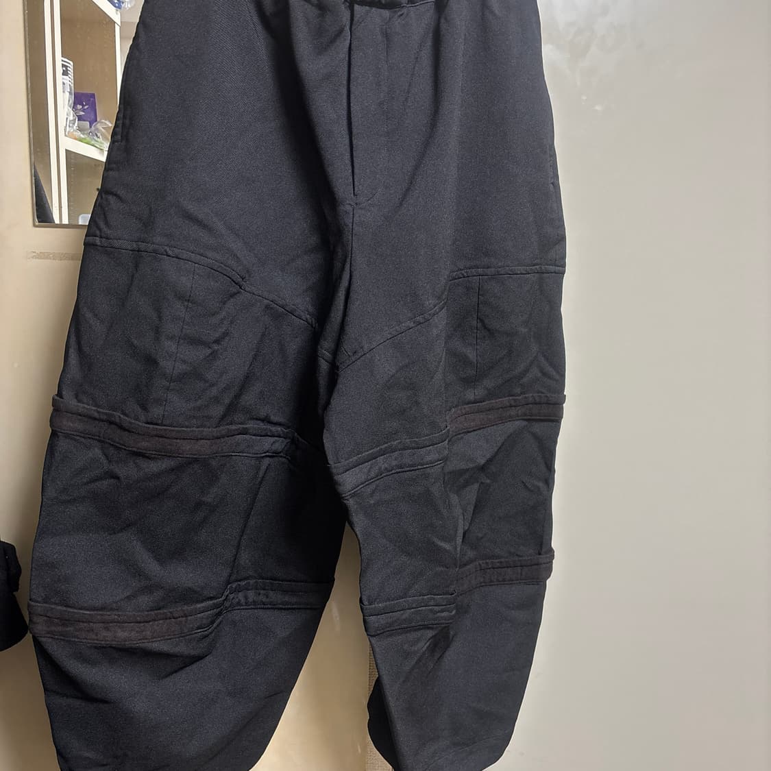 블랙 꼼데가르송 카고 트라우저 S사이즈 상품이미지1