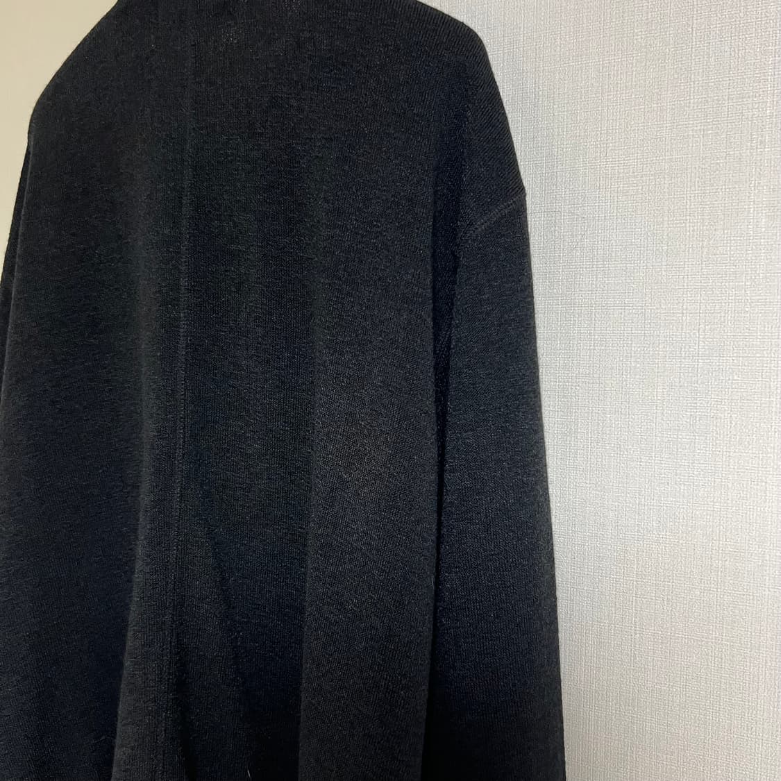 레이어가디건4 Layer Cardigan Ash Black 상품이미지3