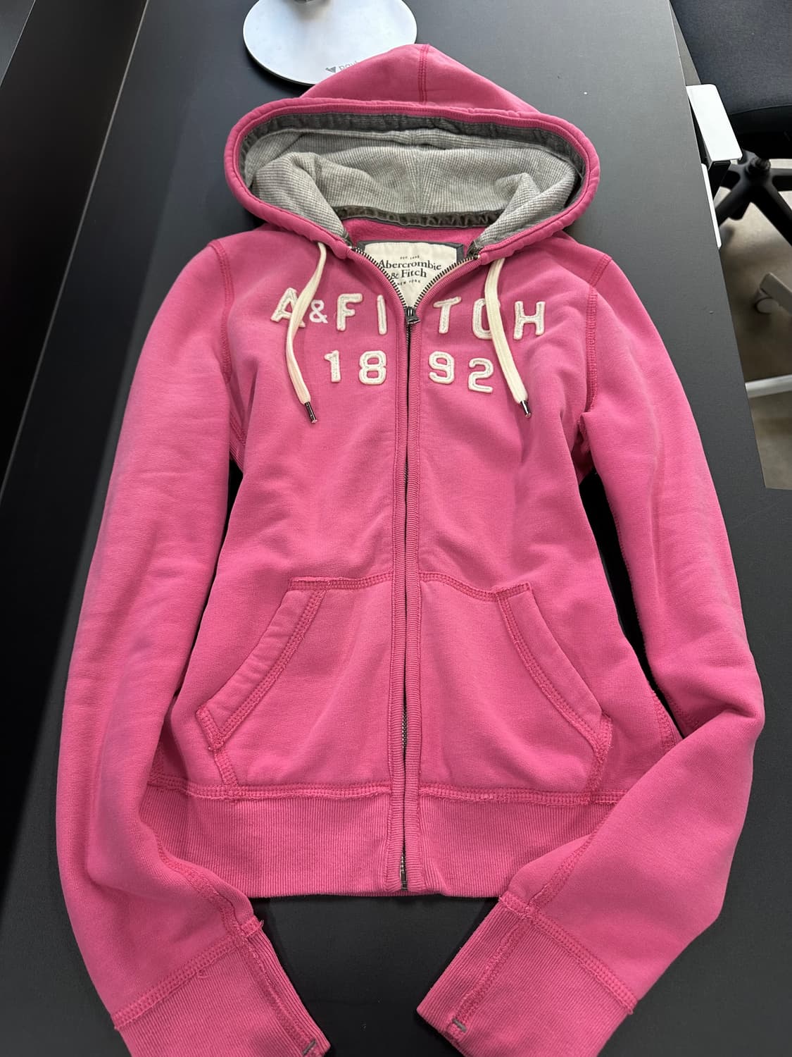 아베크롬비 후드집업 핑크 상품이미지5
