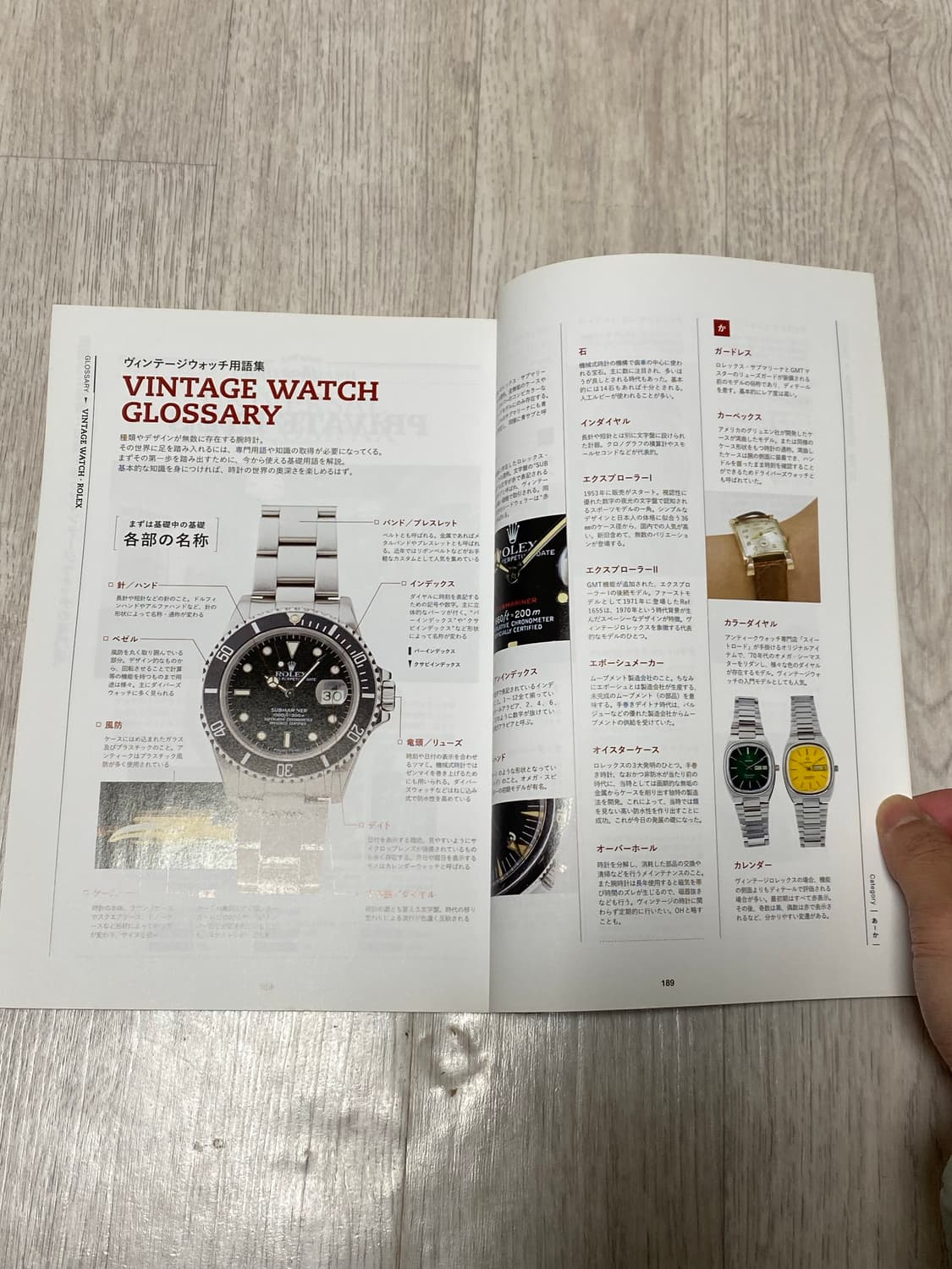 라이트닝 매거진 183호 빈티지 워치 상품이미지5