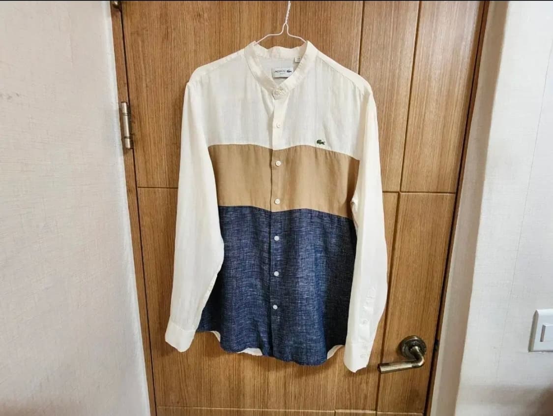 (100)라코스테 린넨 셔츠 상품이미지1