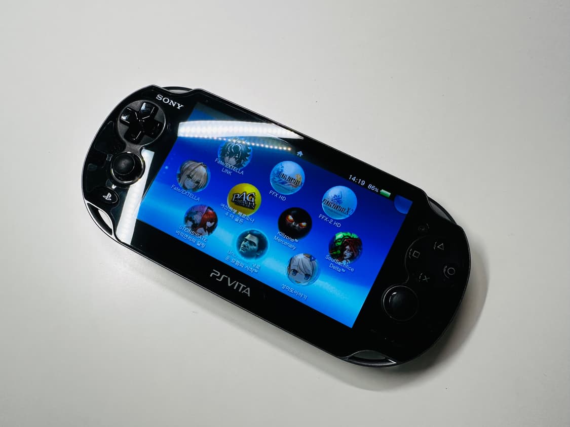 PS Vita 플스 비타 1세대 OLED 128GB 완료 한국 정발판 상품이미지1