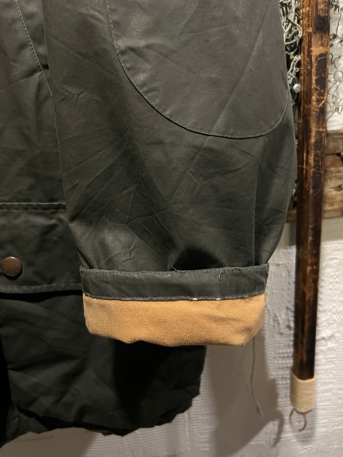 [XL]폴로 랄프로렌 코튼 라이닝 왁스드 헌팅 자켓 상품이미지5