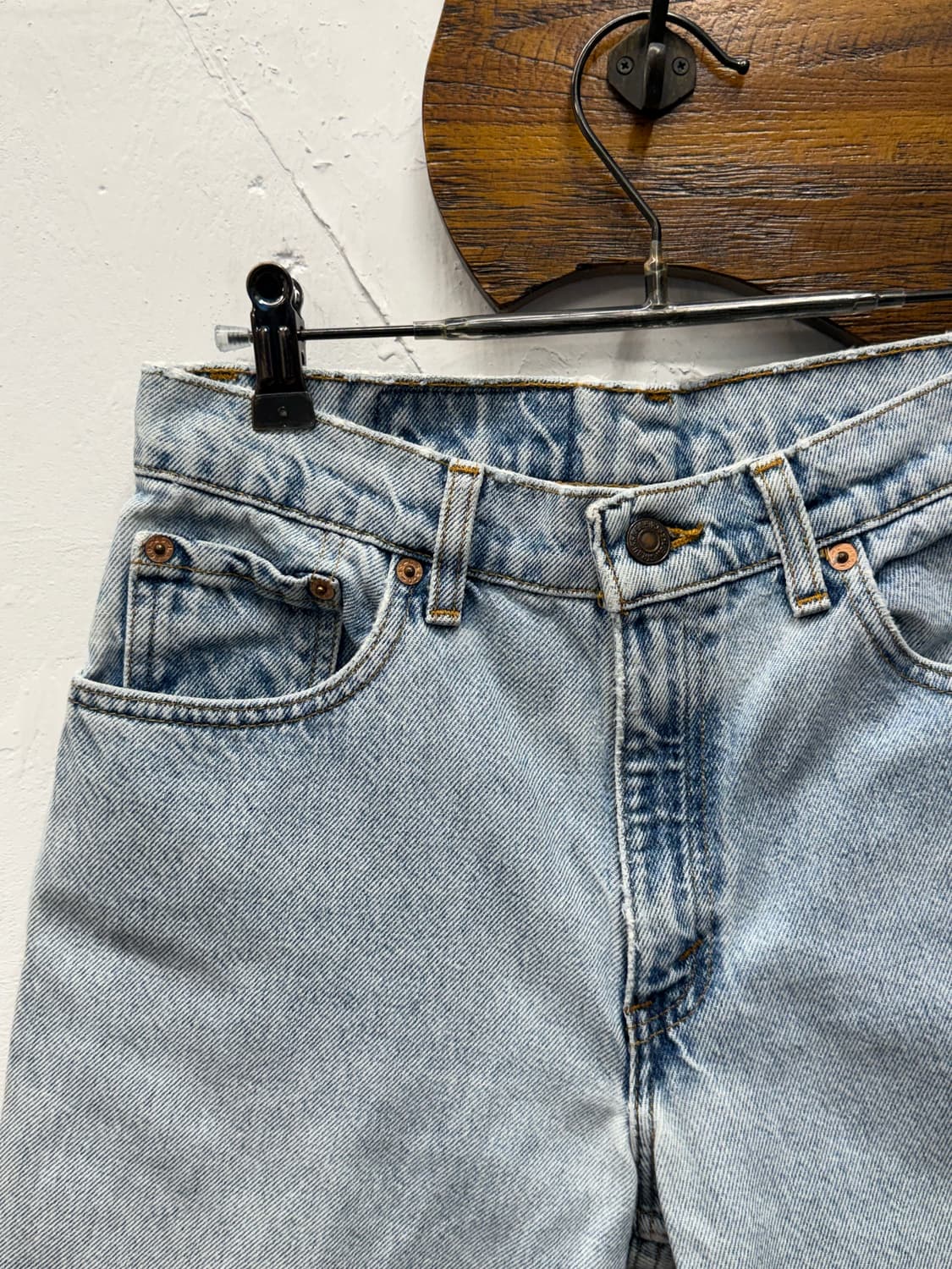 90s USA Levi’s 550 Denim Shorts 상품이미지6