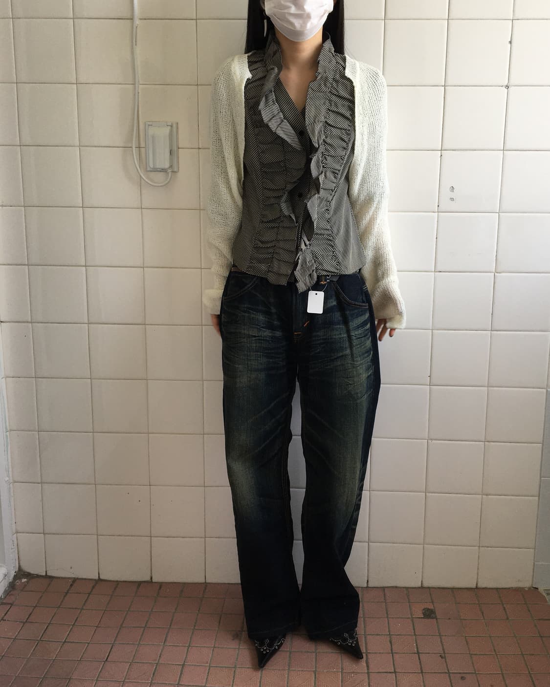 Open knit bolero 상품이미지6